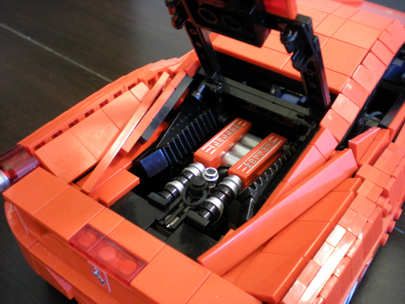 Illustration for article titled I want all of these Lego Ferraris